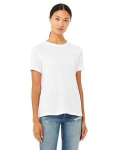 Bella+Canvas 6413 - Ladies Relaxed Triblend T-Shirt Solid Wht Trblnd