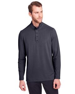 North End NE400 - Men's Jaq Snap-Up Stretch Performance Pullover Carbon