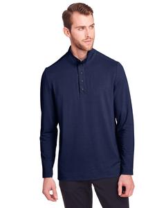 North End NE400 - Men's Jaq Snap-Up Stretch Performance Pullover Marine classique