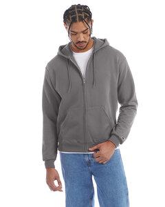 Champion S800 - Eco Full-Zip Hooded Sweatshirt Stone Gray