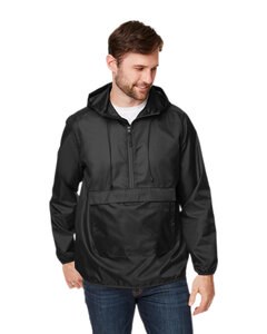Team 365 TT77 - Adult Zone Protect Packable Anorak Jacket Noir