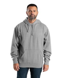 Berne SP402GY - Men's Signature Sleeve Hooded Pullover Sweatshirt Gris