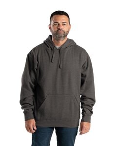 Berne SP401T - Men's Tall Signature Sleeve Hooded Pullover Charcoal