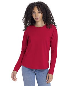 Next Level 3911NL - Ladies Relaxed Long Sleeve T-Shirt Rouge