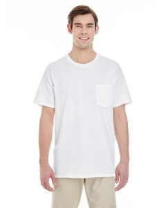 Gildan G530 - Unisex Heavy Cotton Pocket T-Shirt Blanc
