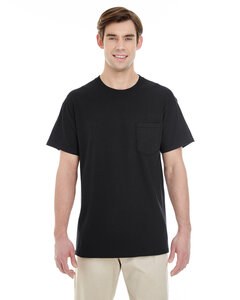 Gildan G530 - Unisex Heavy Cotton Pocket T-Shirt Noir