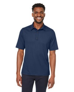 North End NE102 - Men's Replay Recycled Polo Marine classique