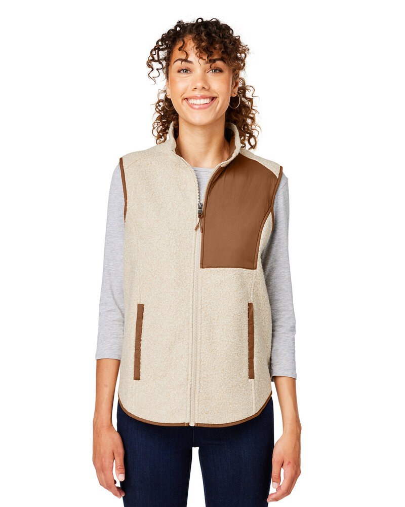 North End NE714W - Ladies Aura Sweater Fleece Vest