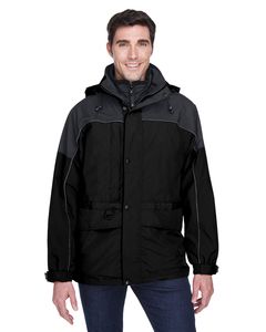 Ash City North End 88006 - Parka 3 En 1 Deux Tons Pour Homme